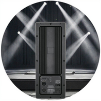 Série PRXA 12 "& 15" Module de panneau arrière d'amplificateur actif professionnel à gamme complète pour performances et conférences