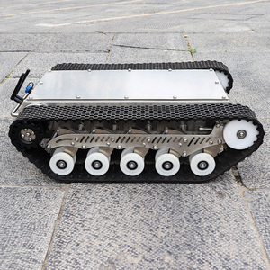 Châssis de robot crawler en caoutchouc Tins-6 Light Body RC, petite plateforme robotique étanche avec une grande capacité de charge de 20 kg - Product Image 4