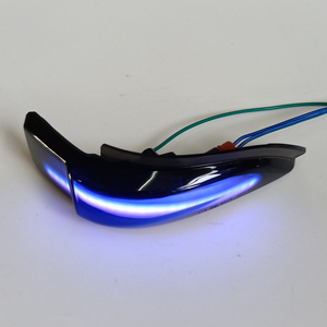 Luz Intermitente Secuencial Azul y Amarilla, Marcador Lateral, Indicador de Espejo, Luz de Señal de Giro para <span class=keywords><strong>Toyota</strong></span> CAMRY COROLLA <span class=keywords><strong>YARIS</strong></span> VENZA 2012-2016 - Product Image 2