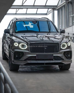 Kit carrosserie en fibre de carbone sèche pour Bentley Bentayga, comprenant lèvre avant, diffuseur, spoiler, capot et pare-chocs pour Bentayga LD - Pièces automobiles - Product Image 6