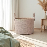 Panier à linge pliable de grande capacité en tissu non tissé, style moderne minimaliste, best-seller