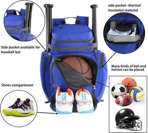 Échantillon gratuit Sac à dos de sport personnalisé de haute qualité à grande capacité Sac à dos de voyage à grande capacité - Product Image 5