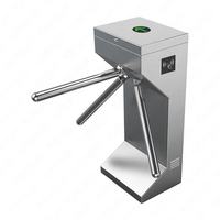 Système de contrôle d'accès à tourniquet trépied avancé personnalisable Mingxu, OEM ODM disponible, RFID biométrique, code QR pour station de bus
