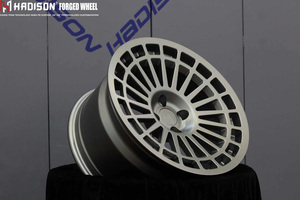 HADISON Jantes de voiture classique en alliage d'aluminium forgé sur mesure 16 17 pouces 4X100 pour Alpine <span class=keywords><strong>Gta</strong></span> - Product Image 4