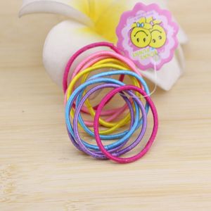 Élastiques à cheveux pour enfants, couleurs fluorescentes, 500 pièces par paquet, usage quotidien - Product Image 2