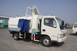 Manuel diesel standard de l'EURO 6 de roue motrice 4x2 de manipulateur de déchets à chargement automatique personnalisable d'OEM 6 rentable - Product Image 3