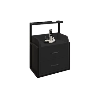 Casier à outils de <span class=keywords><strong>coiffure</strong></span> en bois durable à fixer au mur, style moderne, équipement de salon de <span class=keywords><strong>coiffure</strong></span> pour salle de bain et salon - Product Image 3