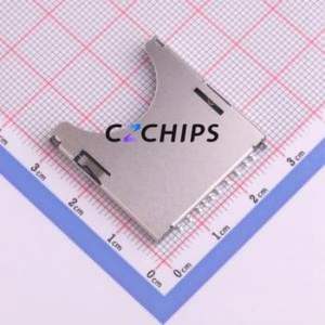 THD1118-08TF-GF SD Card / Memory Card Connector SMD Connector - Product Image 1