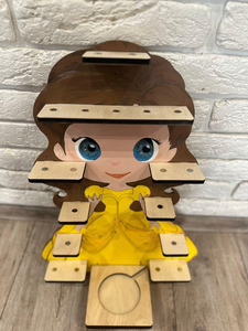 Boîte à musique murale en bois pour chambre d'enfant pour 24 figurines Tonie Étagère personnalisée et <span class=keywords><strong>Toniebox</strong></span> - Product Image 6