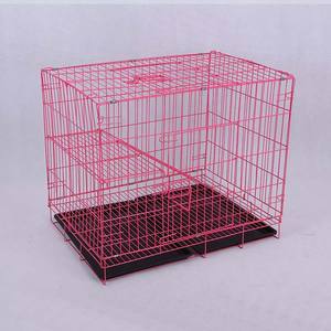 Outdoor Metalen Roestvrij Staaldraad Kat Kooi Villa Dubbele Vouwen Huisdier Kooi - Product Image 5