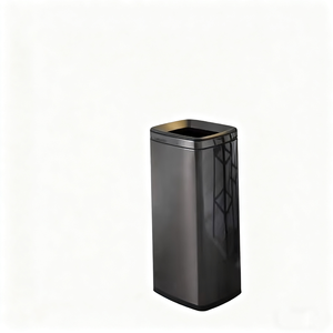 Tempat Sampah dalam ruangan baja tahan karat untuk rumah tangga dengan kotak atas terbuka dan produsen kotak penyimpanan samping - Product Image 6