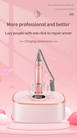 Machine à ongles professionnelle SKYSP de haute qualité avec moteur à balais, 35000 tr/min, rechargeable par USB, portable, en forme de stylo, pour manucure