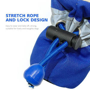 Et og-zapatos aterproof para perro, <span class=keywords><strong>botas</strong></span> protectoras, calcetines para cachorro - Product Image 4