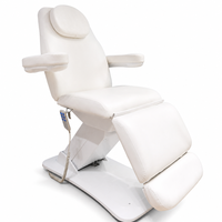 Table de soin électrique à 3 moteurs, rotative, avec accoudoirs amovibles, hauteur réglable, pour salon, spa, tatouage, traitement facial, clinique