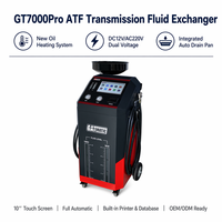 Machine de vidange et de remplacement de liquide de transmission automatique GATmatic GT7000Pro 10'' à écran tactile avec chauffage et imprimante