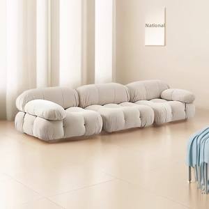 Sofá Italiano Minimalista de Lujo Ligero, Estilo Camaleón, para Apartamentos Pequeños, Sala de Estar, Comercio Exterior, Sofá de Vacío - Product Image 3