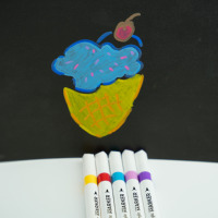Kit de stylos à peinture acrylique XiYuan XY-007 à fort rendu des couleurs pour la création artistique