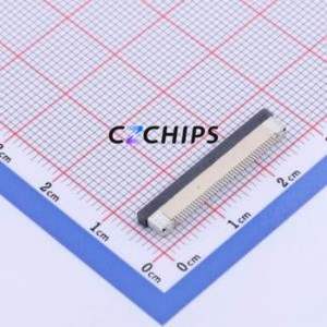 FC05-S40DCU-00 FFC/FPC Connector SMD,P=0.5mm,Horizontal Mount Connector Drawer Type Top Contact 40P 0.5mm - Product Image 2