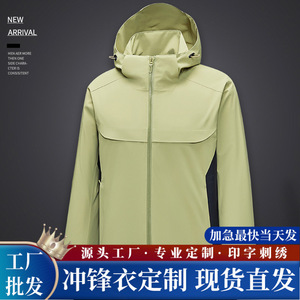 <b>Professional</b> Outdoor Hooded Waterproof Jacket Unisex With Seam Sealing For Workwear - Product Image 4
