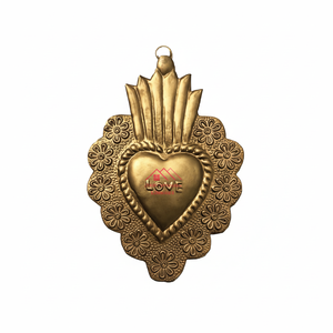 Set of 3 Han Made Metal <b>Hearts</b> <b>for</b> Wall Decor Handmade Made Gifts and <b>Crafts</b> Accessories - Product Image 1