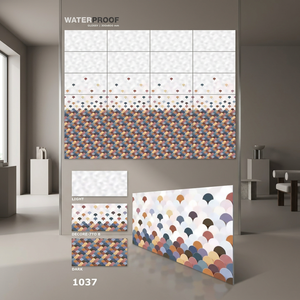 Qualité supérieure 300x600mm 12x24 Porcelaine Marbre Salle de bain Carreaux muraux en céramique 30x60cm Intérieur Matériaux de construction Fournisseur d'usine - Product Image 4