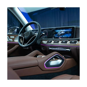 Accessori Auto di Lusso Kit di Aggiornamento Interni Stile <span class=keywords><strong>VIP</strong></span> Maybach X166 GLS con Pelle Nappa e Vernice Pianoforte per Sedili Posteriori GLS X167 - Product Image 3