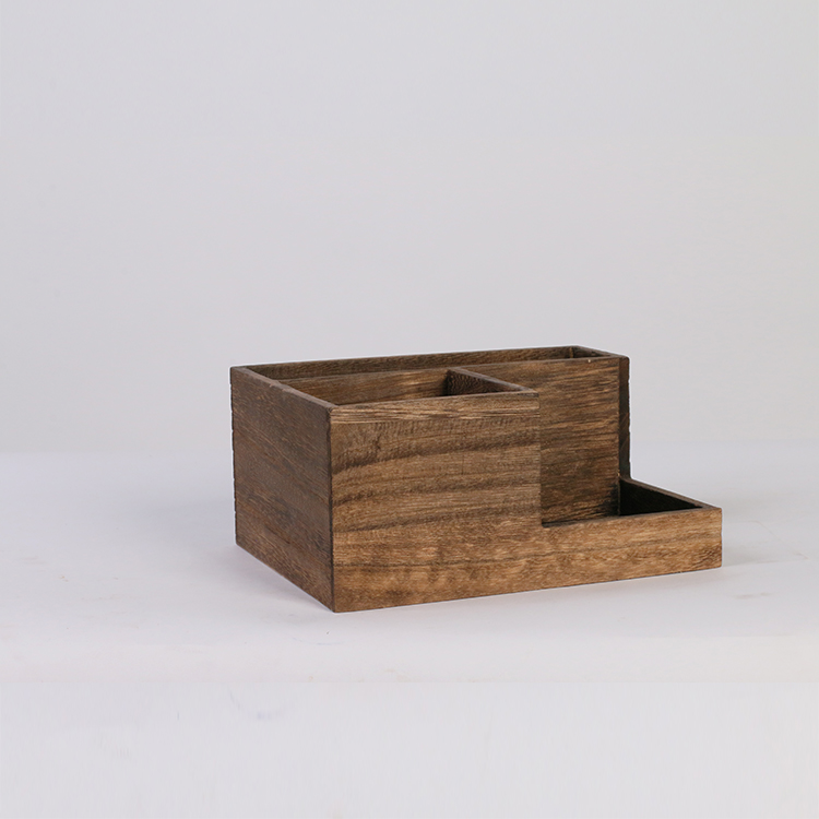 Многослойный деревянный ящик, настольный органайзер, офисный стеллаж для хранения, Канцелярский держатель для карт и держатель для ручек