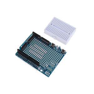 아두이노 <span class=keywords><strong>UNO</strong></span> <span class=keywords><strong>R3</strong></span> 프로토 쉴드 기반 SYB-170 미니 브레드보드와 <span class=keywords><strong>UNO</strong></span> <span class=keywords><strong>R3</strong></span> 프로토 쉴드 프로토 타입 확장 보드 - Product Image 3