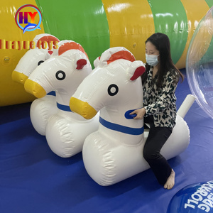 Đồ Chơi Ngựa Nhảy Khổng Lồ Thú Vị Trang Trí Ngoài Trời Dễ Thương Thân Thiện Với Môi Trường Cho Trẻ Em Đồ Chơi Ngựa Bơm Hơi - Product Image 2