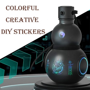 Draagbare Verdikte Tritan Kalebas Waterfles Sport Vaatwasser Veilig Infuser Gecoate Sport Black Myth Cup - Product Image 1