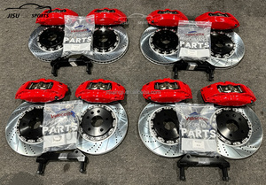 Kit d'étriers de frein à 4 pistons, disques de frein en acier à haute teneur en carbone 330 mm pour <span class=keywords><strong>BMW</strong></span> M3 E92 E60 <span class=keywords><strong>E46</strong></span> E39 E30 E90 F10 F18 F20 F22 F30 - Product Image 2