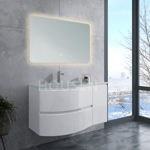 Housen Haute Brillance Peint Soft Closure Hardware Pvc Salle De Bains Accessoires Meubles Armoire et Vanités - Product Image 2