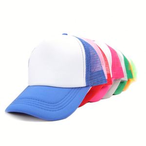 Casquette de baseball en polyester à 5 panneaux avec logo personnalisé pour camionneur, en maille mousse, pour sublimation, expédiée depuis notre entrepôt aux États-Unis - Product Image 6