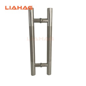 モダンなステンレススチール丸型ポーランドサテンラガードア引きハンドルメーカー中国 - Product Image 3