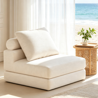 Canapé-lit pliant compact moderne en tissu avec rangement pour petit appartement, salon, chambre, bureau à domicile