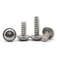 Buatan China Sekrup Self-tapping Kepala Bulat Baja Tahan Karat Berkualitas Tinggi Baru dengan Ekor Datar Torx Berlapis M3-M5