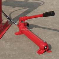 Presse d'atelier Portable HUTZ 10T presse hydraulique manuelle avec jauge SP10BS02 SP10BS02A presse hydraulique d'atelier