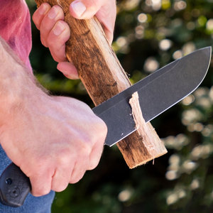 Couteau de chasse à pointe tombante, lame en acier inoxydable, manche en bois, couteau à lame fixe, couteau de survie en plein air, épaisseur de la lame 0,6 mm, couteau de chasse - Product Image 3