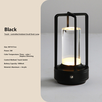 Contrôle tactile Restaurant Bar Dimmable Accueil Lampes De Table Or Usb Batterie Rechargeable Sans Fil En Aluminium De Luxe Moderne