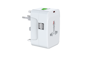 Tường cắm với cổng USB mở rộng có thể gập lại Travel Adapter Nhà cung cấp tại Trung Quốc cắm phổ EU để chúng tôi ổ cắm đa Bestseller - Product Image 3