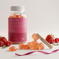 Complément alimentaire en gommes pour adultes à l'acide hyaluronique et aux peptides naturels, hydratation de la peau, soutien des articulations, 60 gommes, 180 g, OEM ODM, étiquette privée