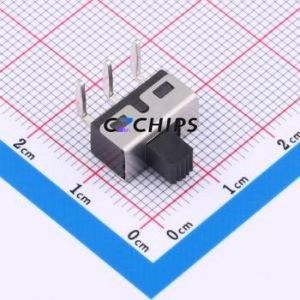 SS-12D06-G050 Slide Switch Through hole,12.7x6.6x6.4mm Switch Single Pole Double Throw Rectangle Pin Header PC Pin 12.7mm - Product Image 1