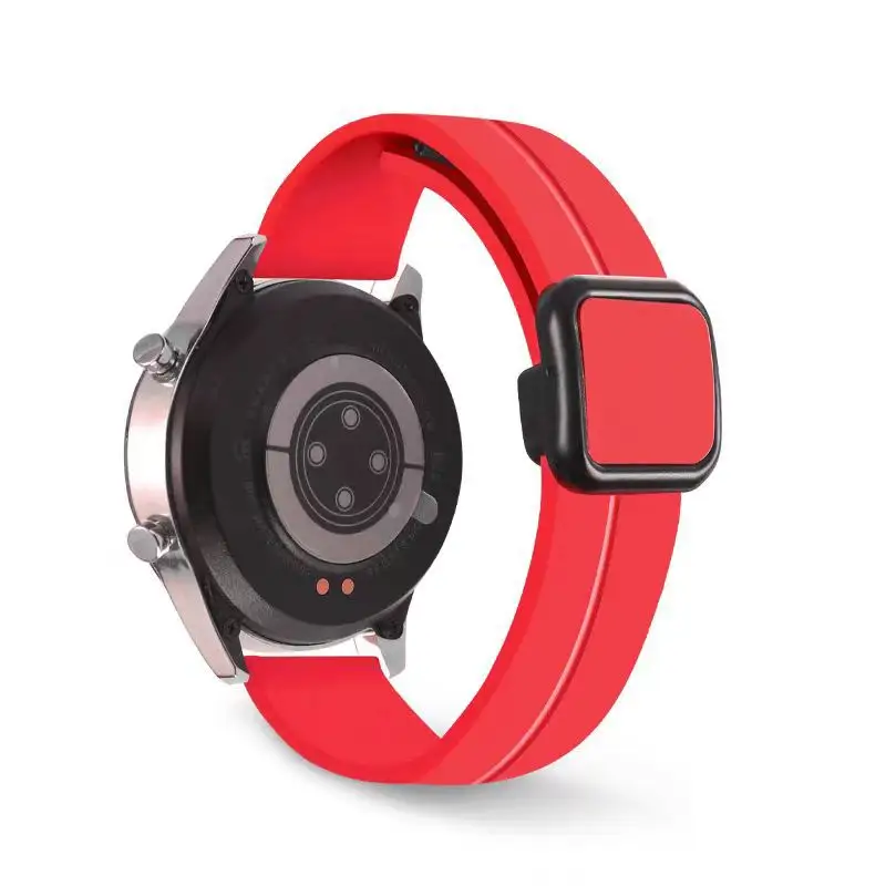 Bracelet de montre souple en silicone pour Huawei Amazfit, 20mm, pour Garmin, pour Samsung Watch 4 5 6