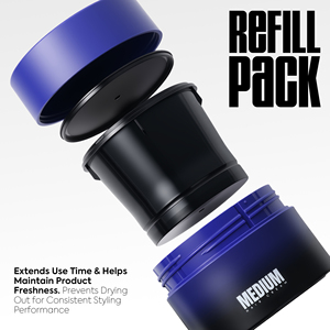 La crème capillaire NIZORICK ajoute du volume et de la texture à tenue moyenne et faible brillance Pomada Para El Cabello crème de cire capillaire pour hommes - Product Image 3