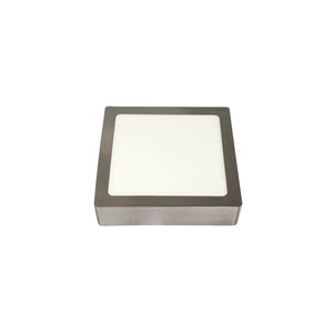 Faretto quadrato 12W 4000K nichel, 1080lm, 3,5x17x17 cm; ideale per illuminazione generale e decorazione d'interni. - Product Image 1