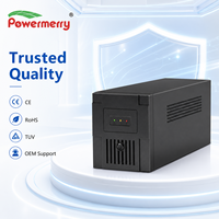 Onduleur hors ligne 1200VA avec AVR Boost et Buck, démarrage à froid, relancement automatique, onde sinusoïdale simulée et protection complète pour équipement de bureau