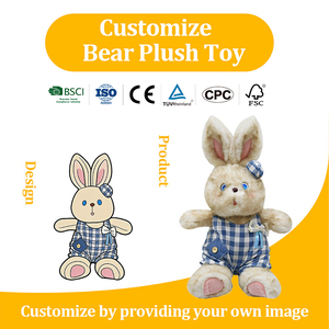 Giocattolo di Peluche Intelligente AI a Forma di Animale con Fiocco, Carino, Interattivo, Può Parlare e Raccontare Storie, Personalizzabile ODM OEM con Logo, Regalo di Compleanno, Eventi - Product Image 2