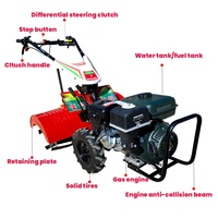 Petite Machine Agricole Multifonctionnelle pour la Gestion Rurale, Motoculteur et Tracteurs à Deux Roues