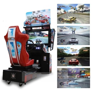 Giải trí đua xe đua giả lập ghế giả lập máy Arcade trò chơi đua xe Arcade để bán - Product Image 4