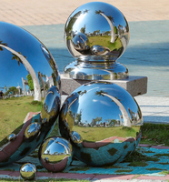 Ballon miroir gonflable Ballon gonflable en PVC Décoration d'événement Grande boule miroir gonflable brillante